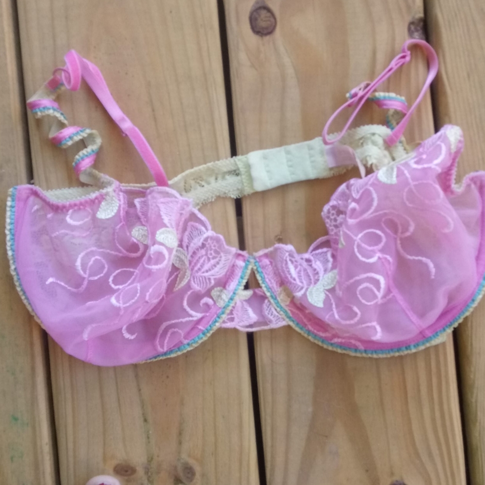 Sheer bra